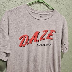 D.A.Z.E. Tee Skate Shop Logo Tee Size Medium